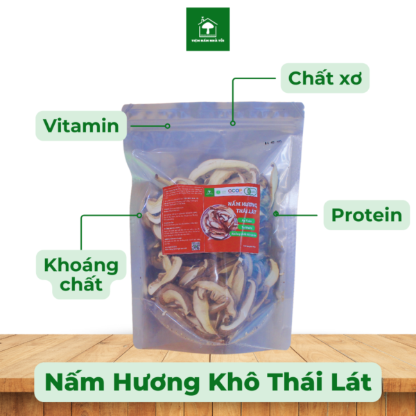 Nấm hương khô thái lát - Hình ảnh 3