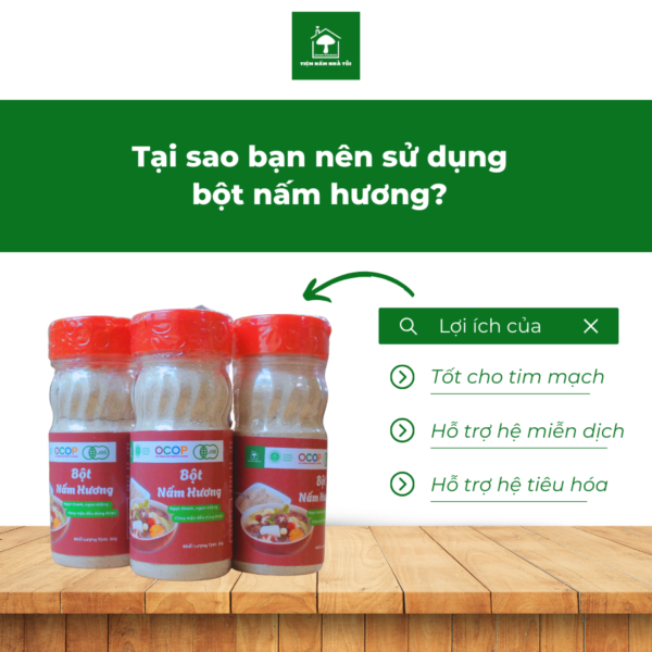 Bột nấm hương - Hình ảnh 2