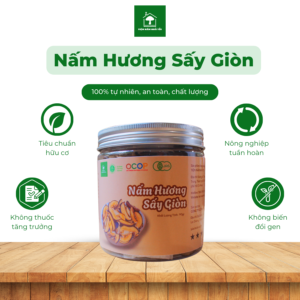 Nấm hương sấy giòn hộp 90g