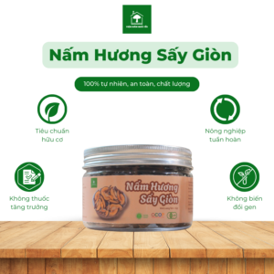 Nấm hương sấy giòn hộp 50g